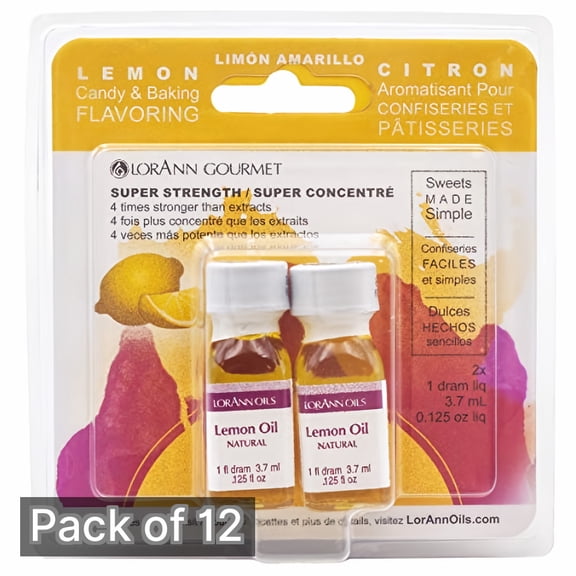 Lorann Candy & Baking Flavoring (Pack of 12)