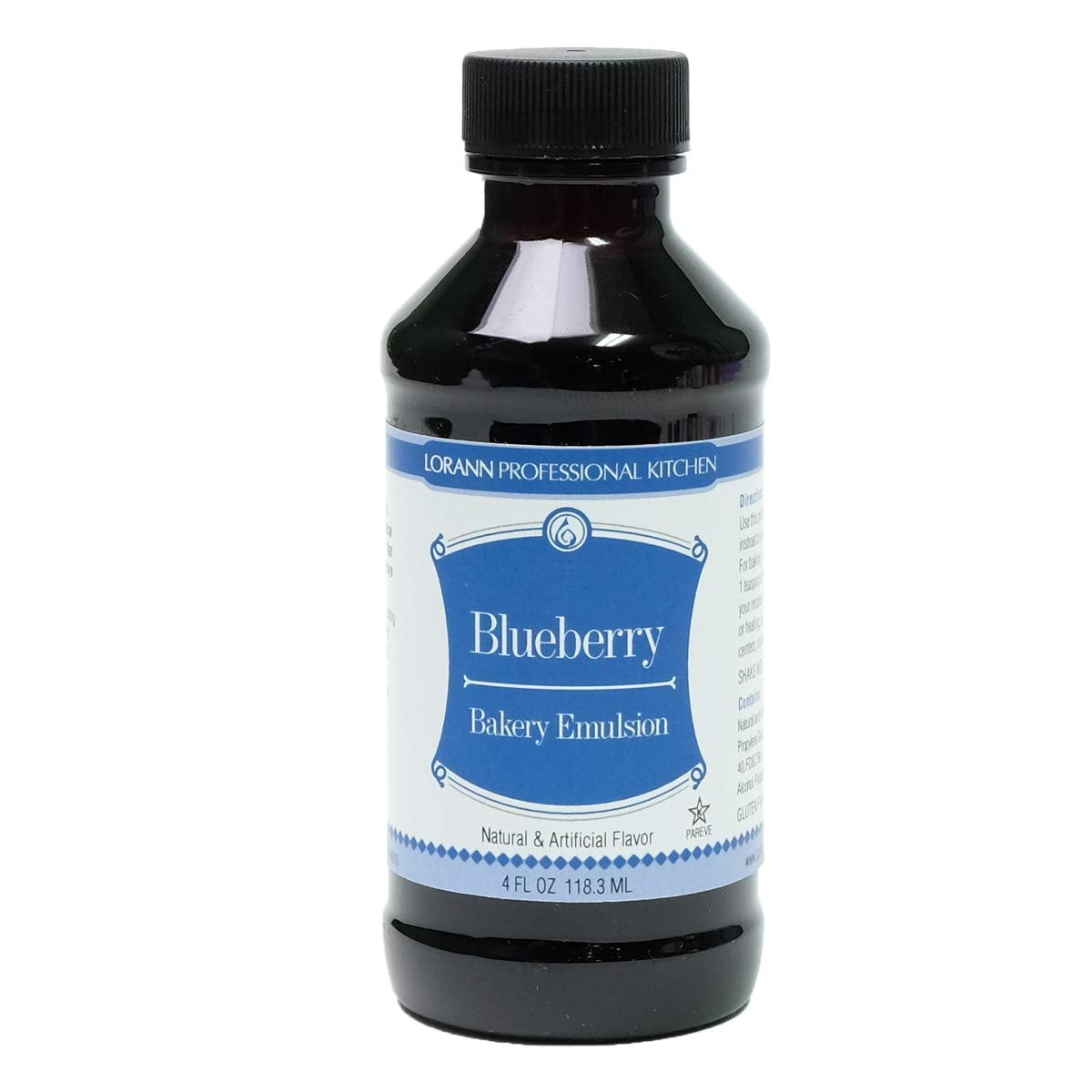Lorann Oils Bakery Emulsions Natural and Artificial Blueberry Flavor, 4 oz