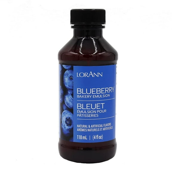 Lorann Oils Blueberry Bakery Emulsion: Realistic Blueberry Flavor, Perfect for Elevating Berry Notes in Baked Goods, Gluten-Free, Keto-Friendly, Blueberry Extract Substitute Essential for Your Kitchen