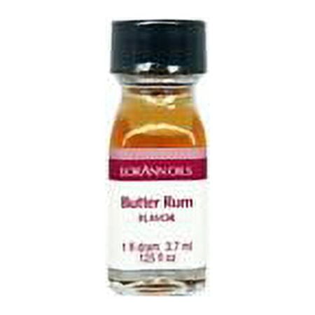 Lorann Oils Butter Rum 1 Dram Super Strength Flavor Extract Candy Baking Includes 1 Dram Dropper And Recipe Card