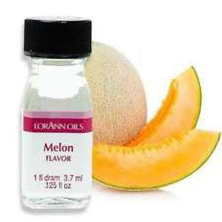 Lorann Oils Melon 1 Dram Super Strength Flavor Extract Candy Baking Includes 1 Dram Dropper And Recipe Card