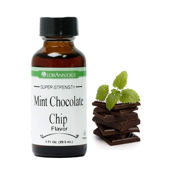 LorAnn Mint Chocolate Chip Flavor, 1 ounce