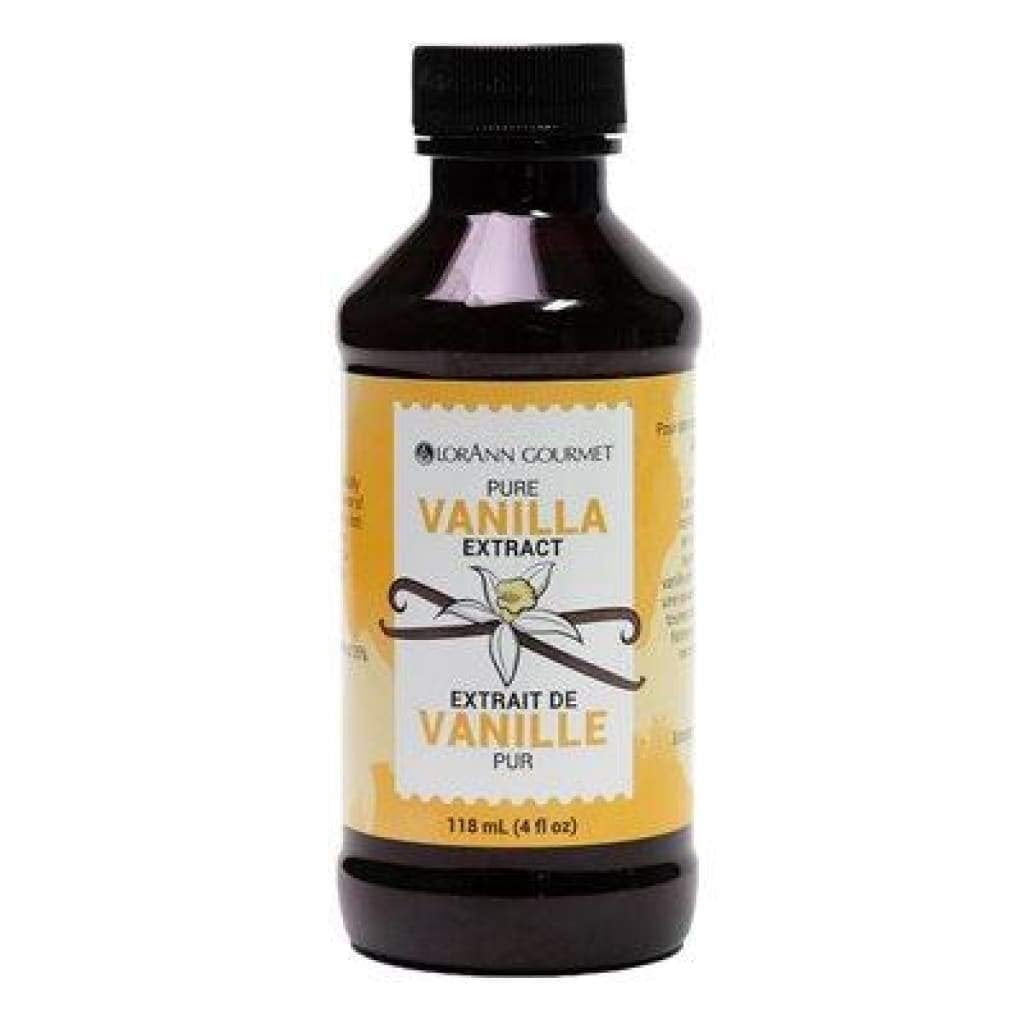 Lorann Oils Pure Vanilla Extract, 4 Ounce