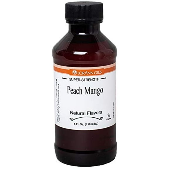 Lorann Peach Mango Ss Flavor, 4 Ounce Bottle