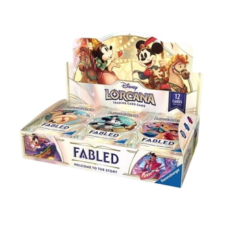 lorcana first chapter booster box price Disney's - The - Use booster packs to build and customize your deck with abilities and characters beyond those found in starter decks New Lorcana Kids Trading Card