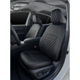 thumbnail image 1 of Lord AutoFashion Custom Fit Seat Covers for Toyota Corolla SE, SE Apex Edition, SE Nightshade Edition 2020-2023 Model Years, Turin Diamond Black/Red/Red (Full Set)., 1 of 5