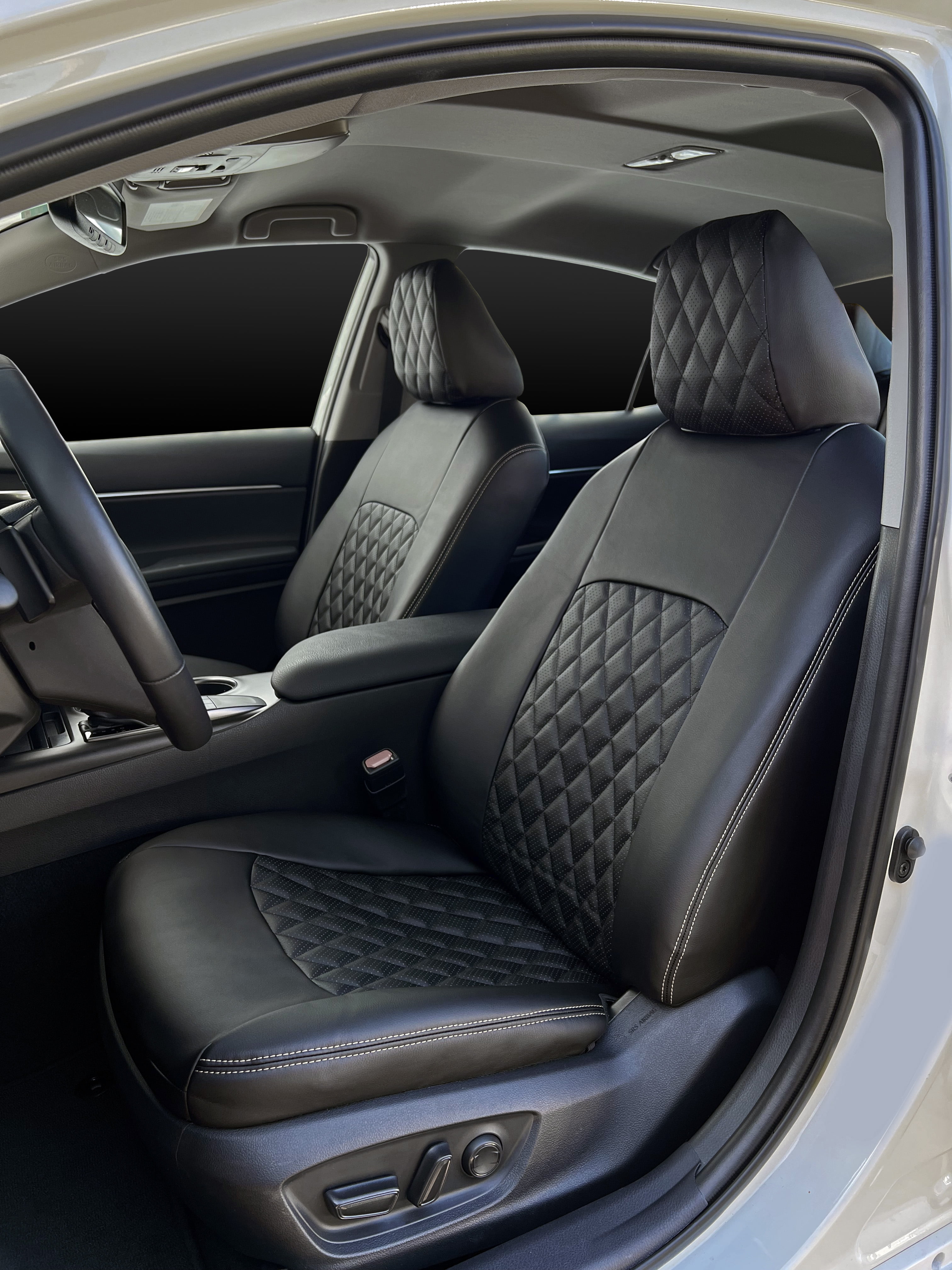Lord AutoFashion Custom Fit Seat Covers for Nissan Sentra S, SV, SR 20202024 Model Years, Turin