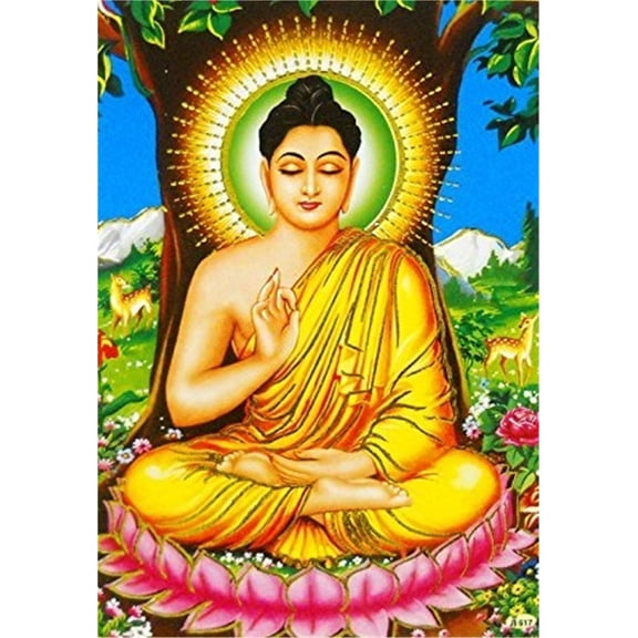 Lord Buddha Poster Prayer posters for all scenes
