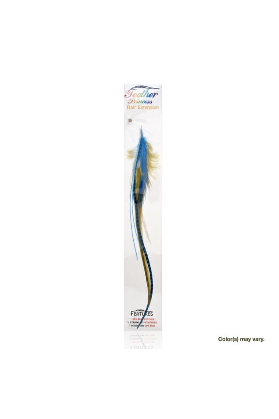 Feather Fusion Hair Extension Blue