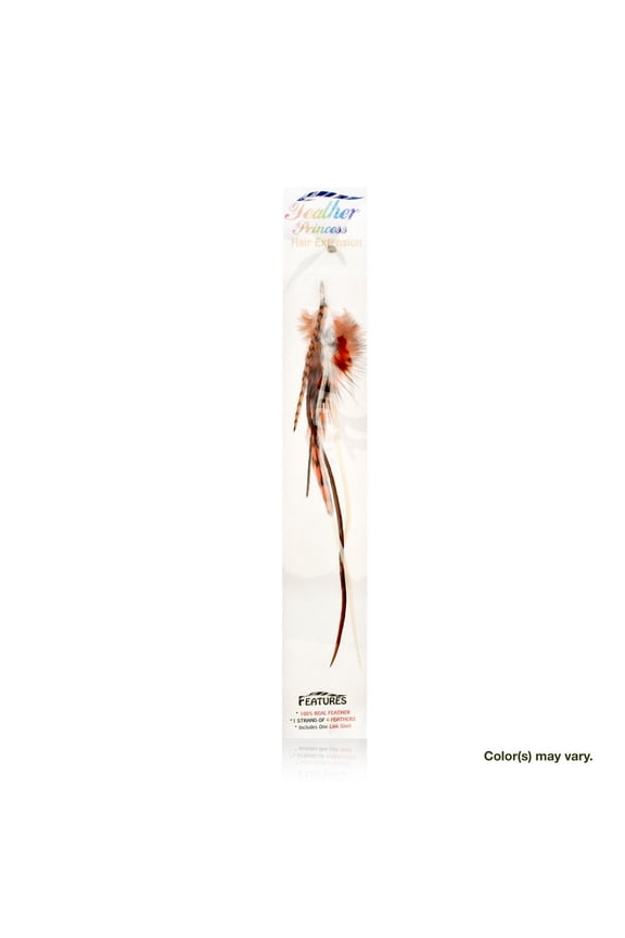Feather Fusion Hair Extension Orange