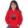 thumbnail image 1 of Lord Deliver Us From Evil Luke 11:1 Youth Hoodie Boy Girl Teen Brisco Brands S, 1 of 6