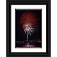thumbnail image 1 of Lord, Fred 11x14 Black Ornate Wood Framed with Double Matting Museum Art Print Titled - Colorado, Frisco Fireworks display on July 4th, 1 of 4