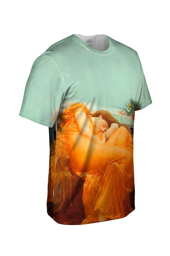 Lord Frederic Leighton - Flaming June 1895 Mens T-Shirt All Over Print
