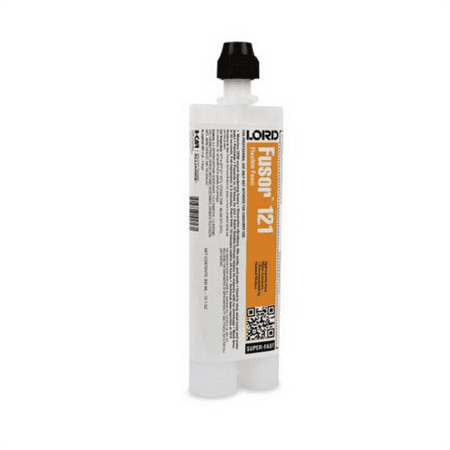 Fusor 121 2-Part Super Fast Flexible Foam, 7.1 oz Cartridge, Black, Liquid, 1 hr Curing