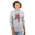 thumbnail image 1 of Lord God Almighty Christian Cross Long Sleeve TShirt Men Women Brisco Brands S, 1 of 6