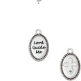 thumbnail image 1 of Lord Guide Me - Large Rope with Cross Beads Charm Bead, 1 of 1