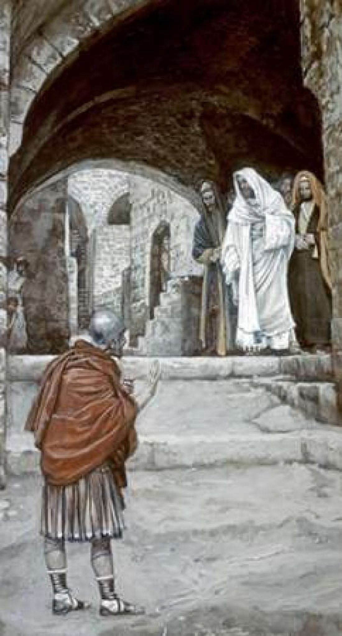 Lord I Am Not Worthy Canvas Art - James Jacques Tissot (24 x 36)