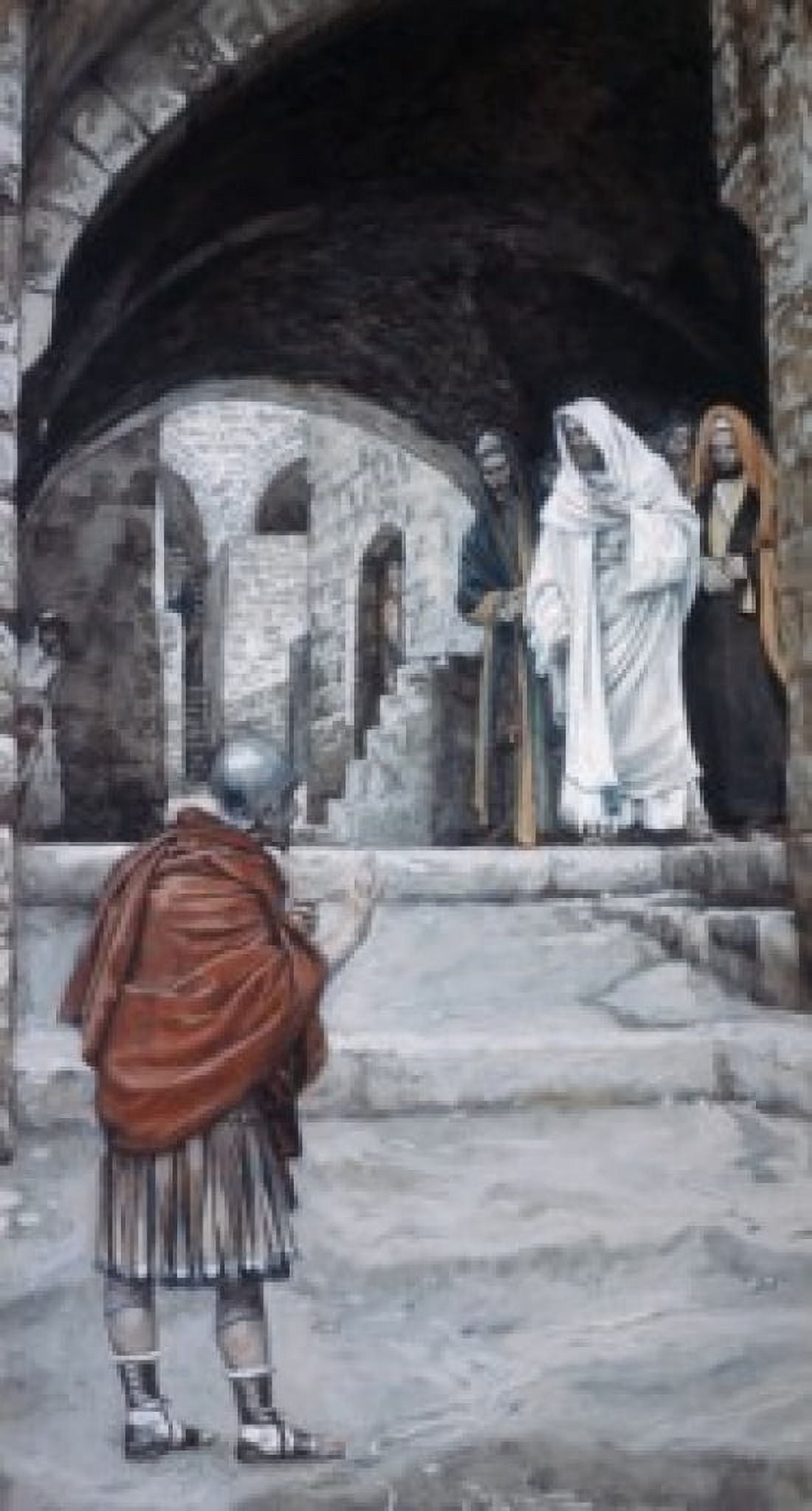 Lord I am not Worthy James Tissot (1836-1902 French) Canvas Art - James Tissot (18 x 24)