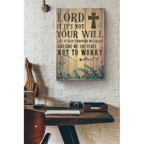 Lord If Its Not Your Will Retro Metal Tin Sign Vintage Aluminum Sign for Home Decor Room Metal Decor 8x12 Inch