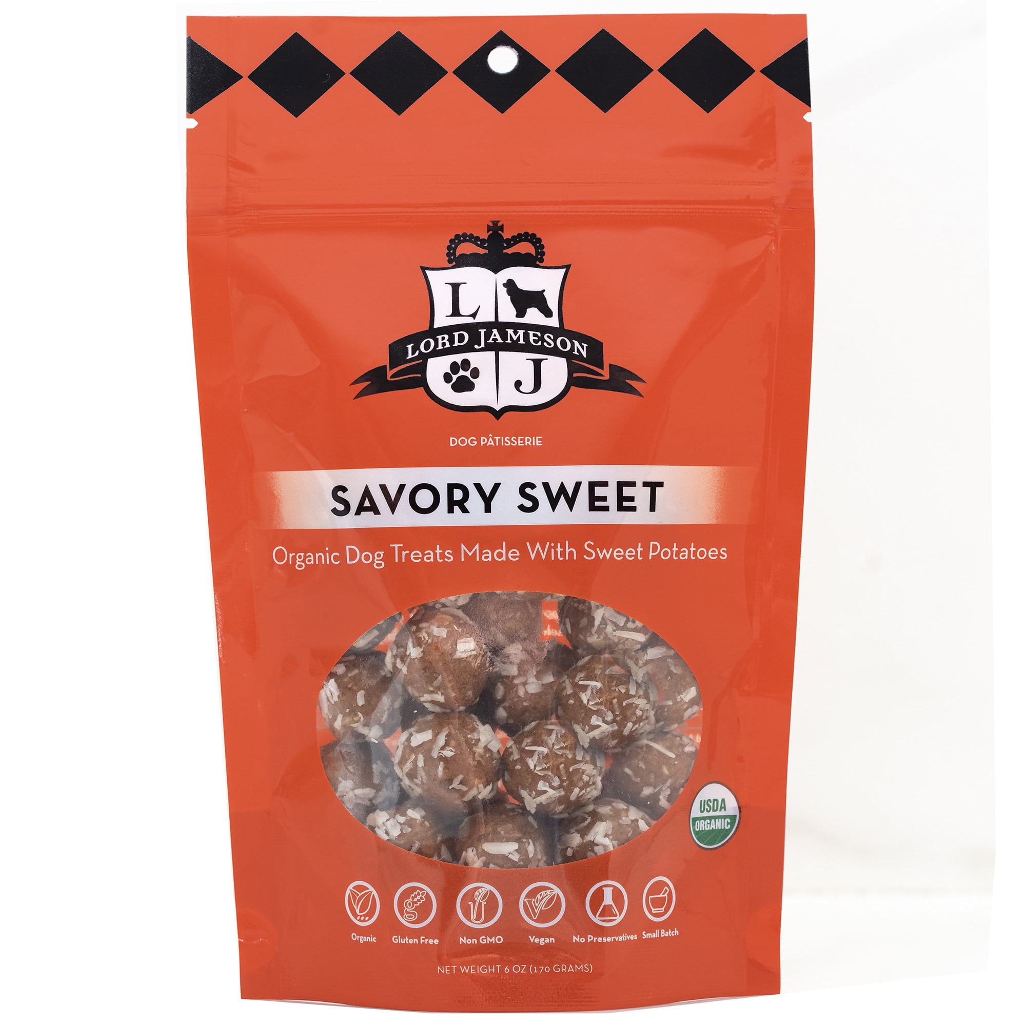 Lord Jameson Savory Sweet Organic Dog Treats, Organic Dog Treats Made