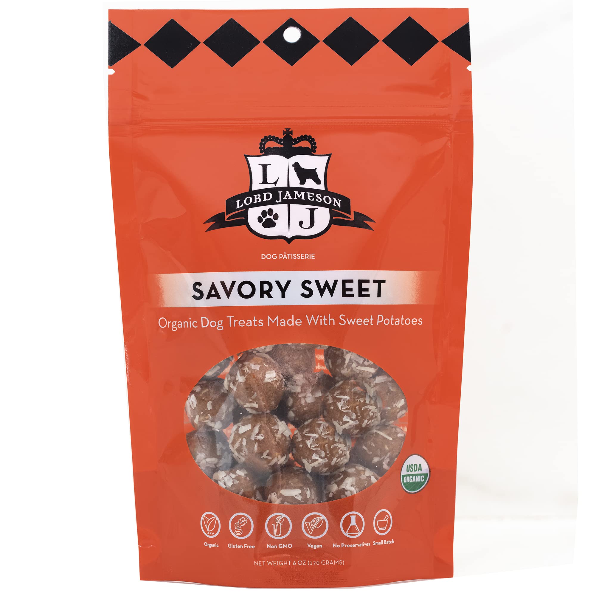 Lord Jameson Savory Sweet STF9 Organic Dog Treats, Organic Dog Treats