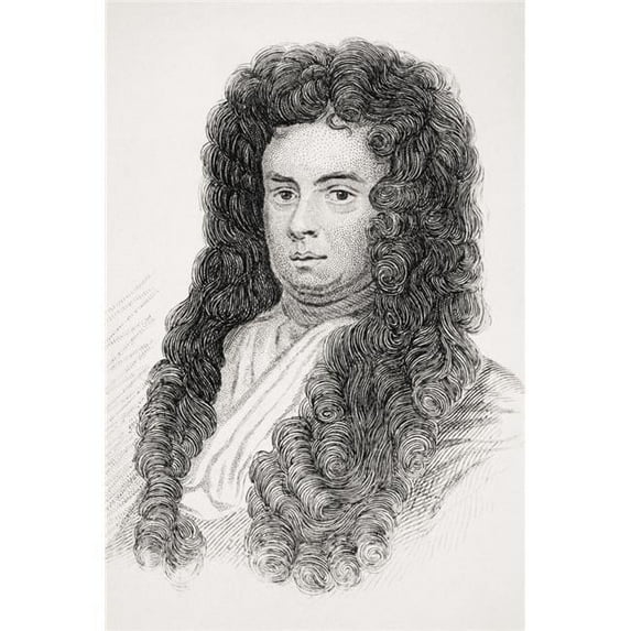 Lord John Somers Baron Somers of Evesham 1651-1716 English Statesman Chief Minister To EnglandS William III From 1696-1700 From Old Englands Worthies by Lord Brougham & Others Published