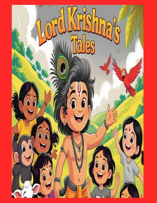 Illustrated Divine Story Books for Kids Lord Krishna's Tales, Book 1, (Paperback)