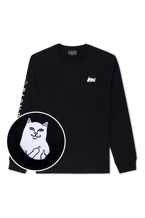 Lord Nermal L/S Pocket Tee (Black)