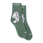 Lord Nermal Mid Socks Pine Green