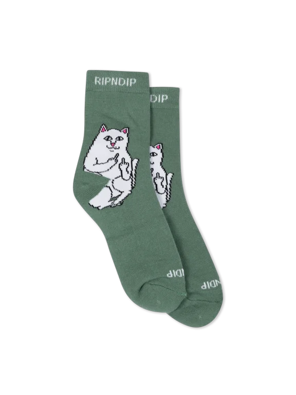 Lord Nermal Mid Socks (Pine Green)