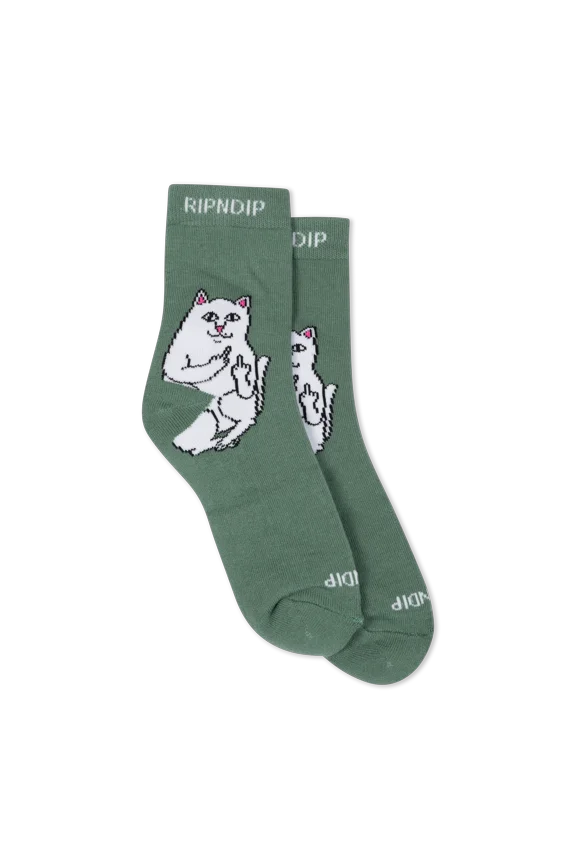 Lord Nermal Mid Socks (Pine Green)