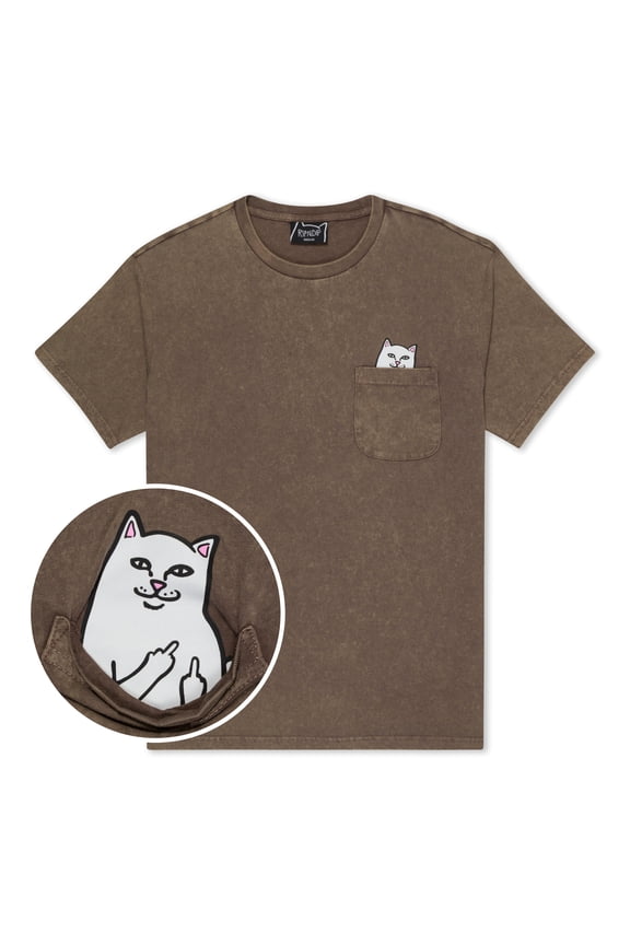 Lord Nermal Pocket Tee (Brown Vintage Wash)