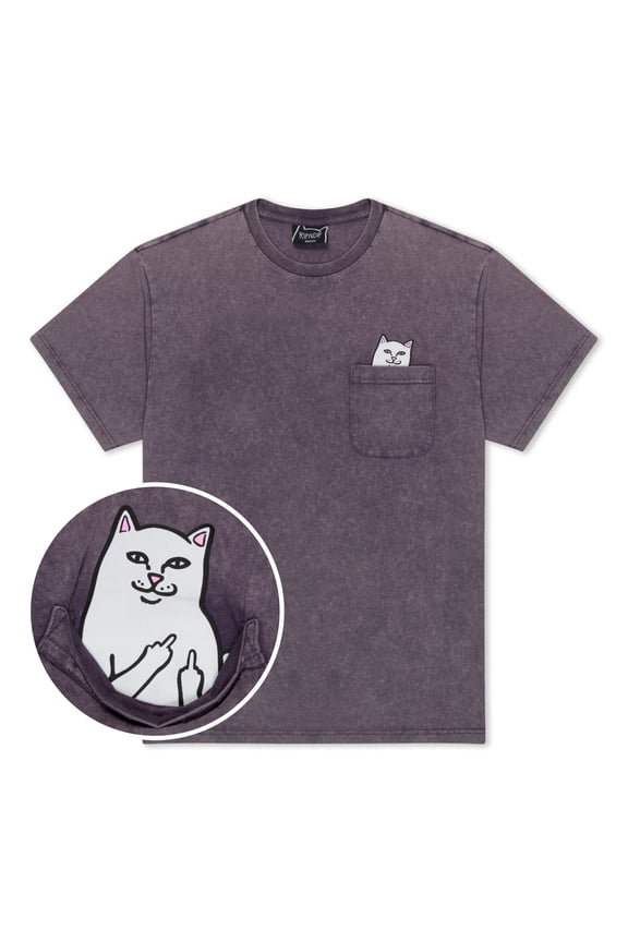 Lord Nermal Pocket Tee (Grape Vintage Wash)