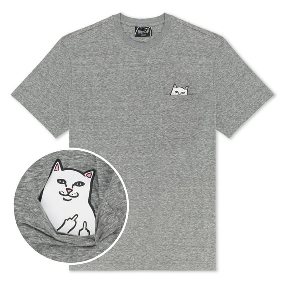 Lord Nermal Pocket Tee (Heather Grey)