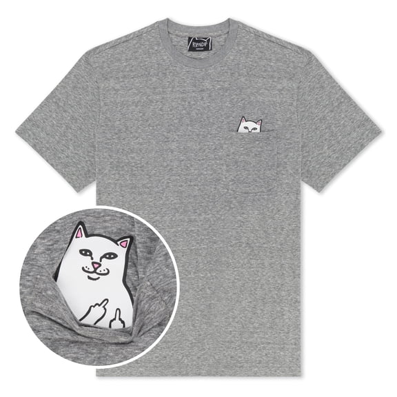 Lord Nermal Pocket Tee (Heather Grey)