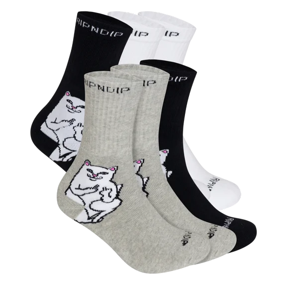 Lord Nermal Socks 6 Pack (Multi)