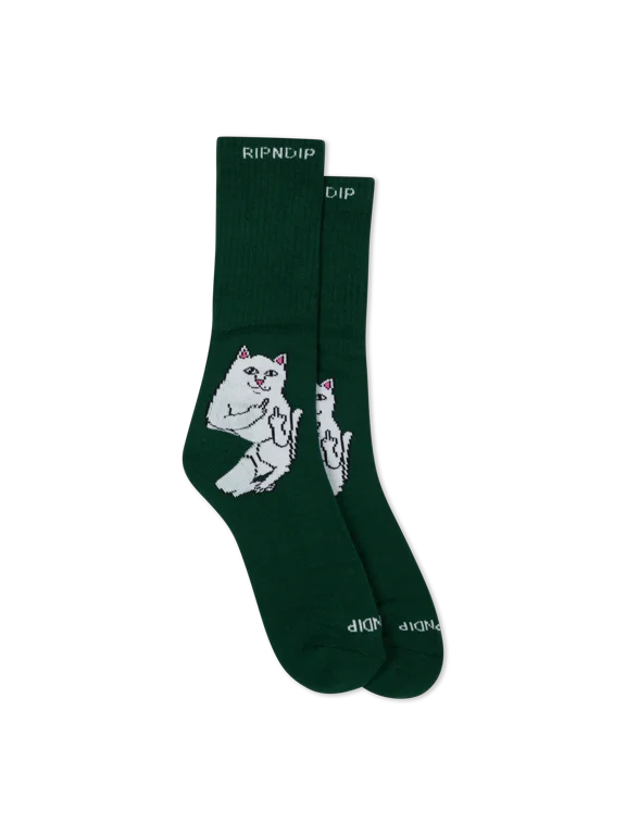 Lord Nermal Socks (Hunter Green)