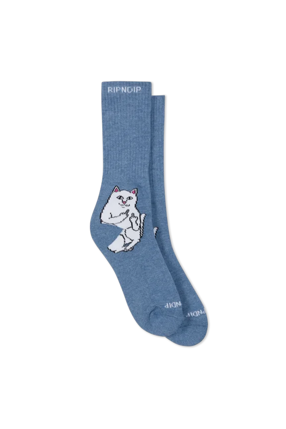 Lord Nermal Socks (Slate Heather)