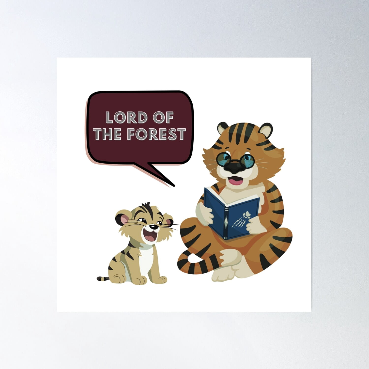 Lord Of The Forest Poster Wall Art, Modern Wall Decor,