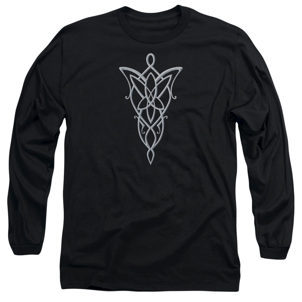 Lord of the Rings The Journey Long Sleeve Adult 18 1 T Shirt Black Walmart