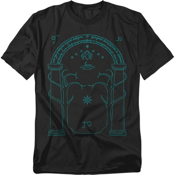 Lord of The Rings T-Shirt Doors of Durin Unisex Graphic Tee For Men & Women