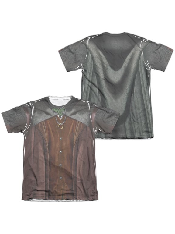 Lord Of The Rings - Frodo Costume (Front/Back Print) - Short Sleeve Shirt - Large