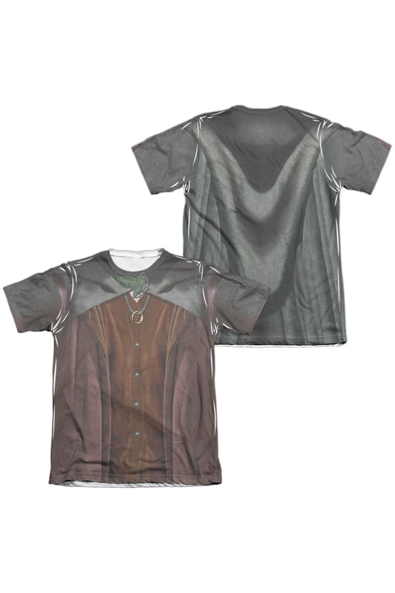 Lord Of The Rings - Frodo Costume (Front/Back Print) - Short Sleeve Shirt - Medium