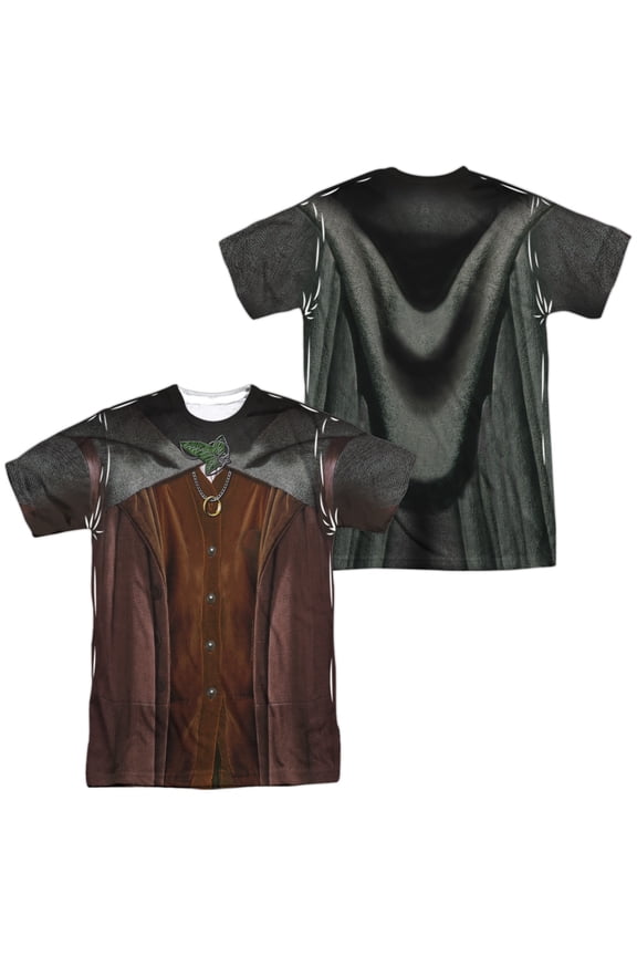 Lord Of The Rings - Frodo Costume (Front/Back Print) - Short Sleeve Shirt - Small