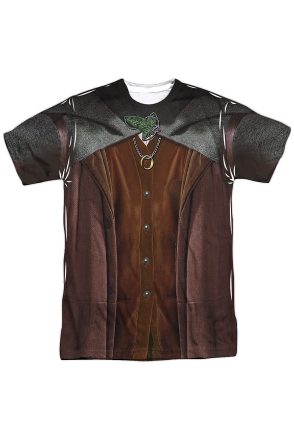 Lord Of The Rings - Frodo Costume - Short Sleeve Shirt - Medium