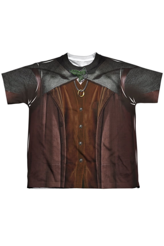Lord Of The Rings - Frodo Costume - Youth Short Sleeve Shirt - Large