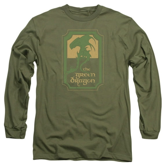 Lord Of The Rings - Green Dragon Tavern - Long Sleeve Shirt - Small