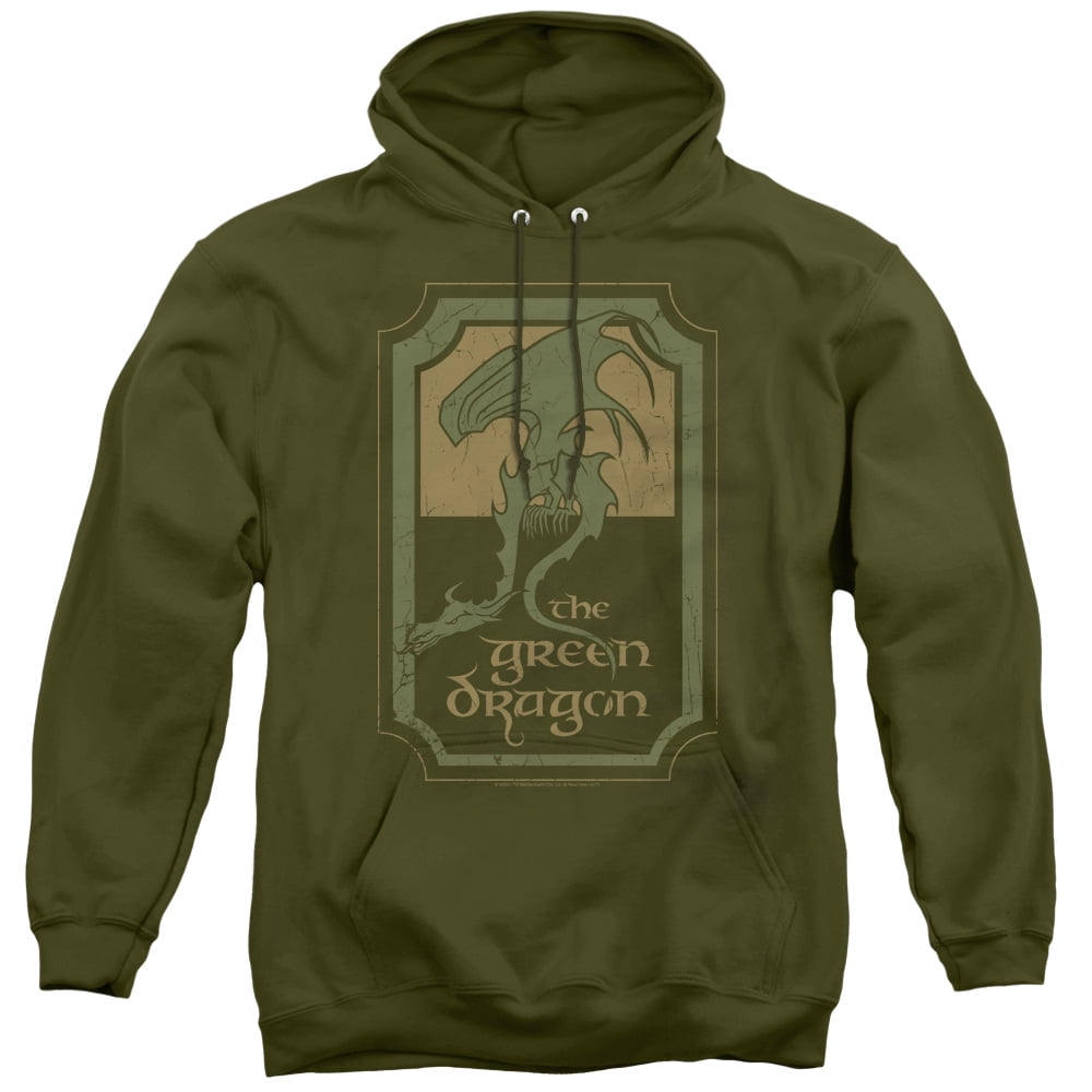 Lord Of The Rings Green Dragon Tavern Pull Over Hoodie XXX Large Walmart