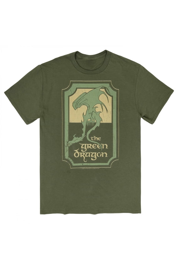 Lord of The Rings T-Shirt Green Dragon Tavern Unisex Graphic Tee For Men & Women