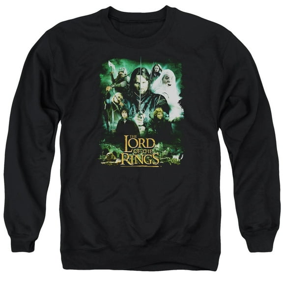 Lord Of The Rings - Hero Group - Crewneck Sweatshirt - Large